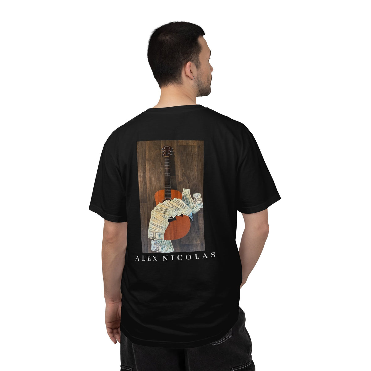 Alex Nicolas Acoustic Money Graphic Tee | Comfort Colors 1717