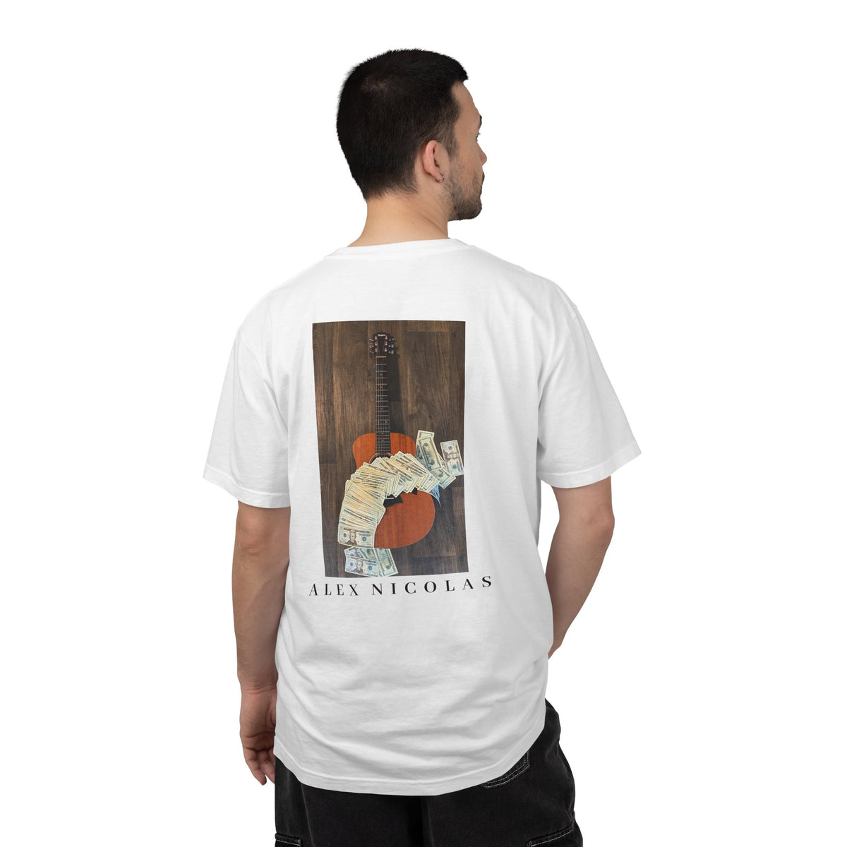 Alex Nicolas Acoustic Money Graphic Tee | Comfort Colors 1717