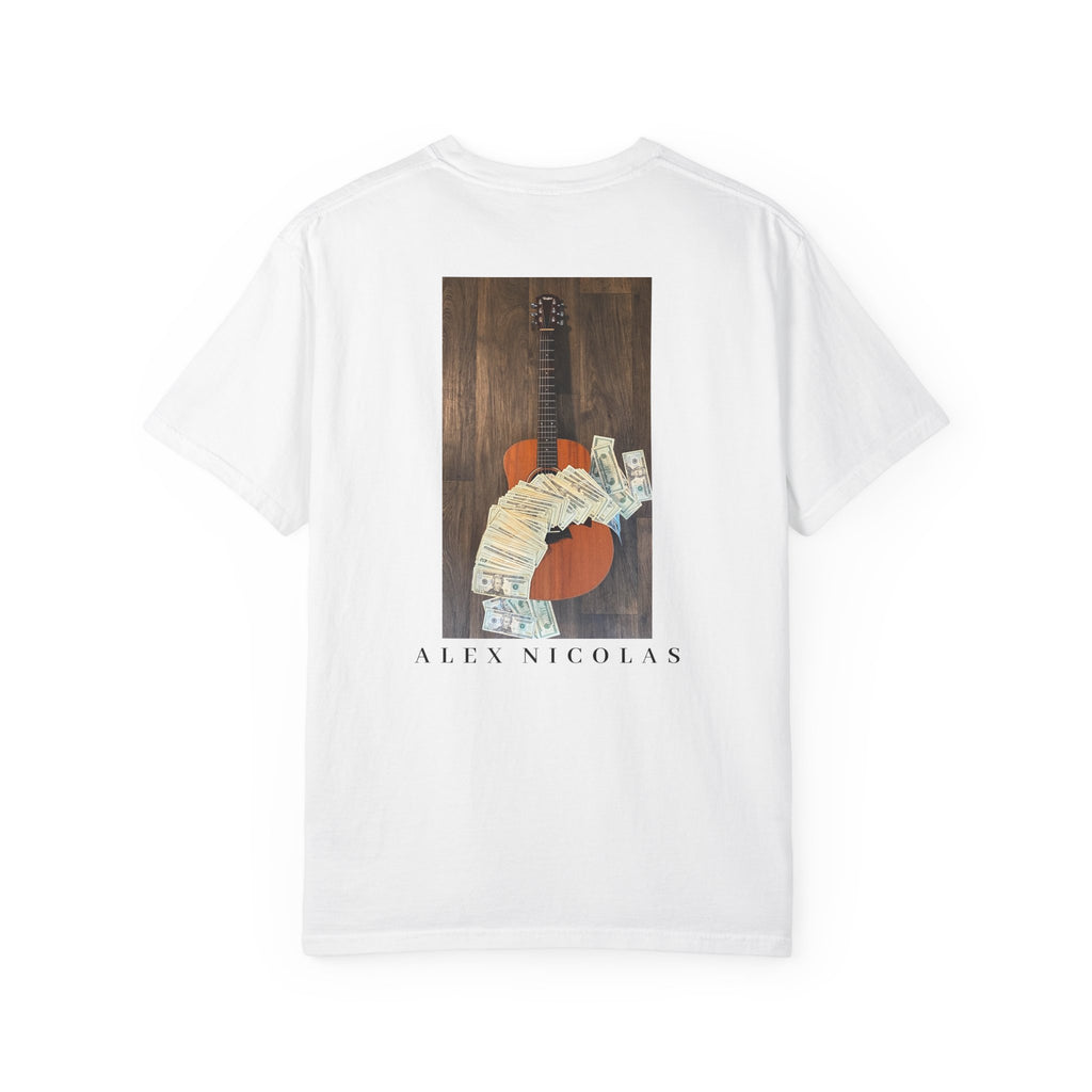 Alex Nicolas Acoustic Money Graphic Tee | Comfort Colors 1717